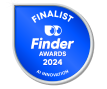 Award badge from finder