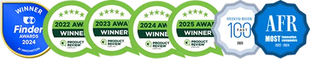 Award-winning lender badges