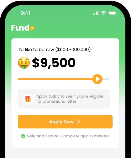 Fundo app screen