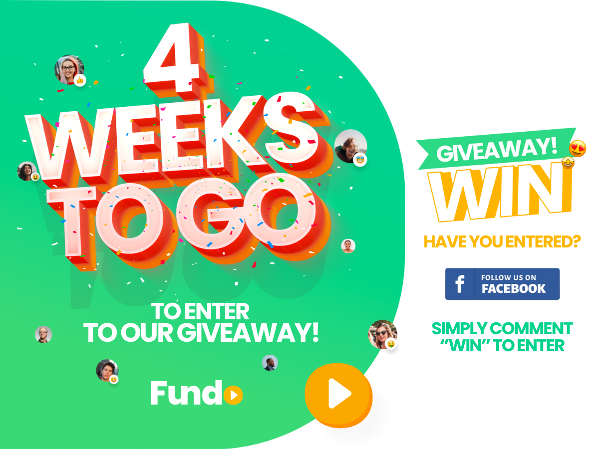 4 Weeks To Go – Fundo Giveaway!