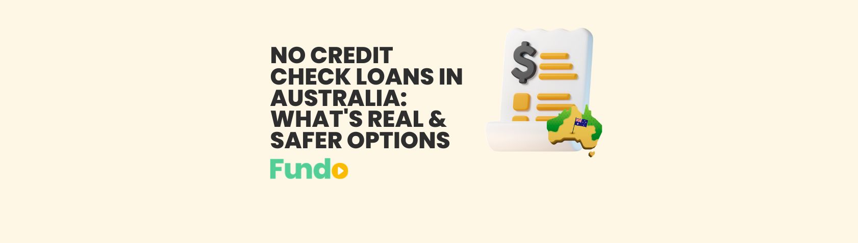No Credit Check Loans in Australia: What’s Real & Safer Options