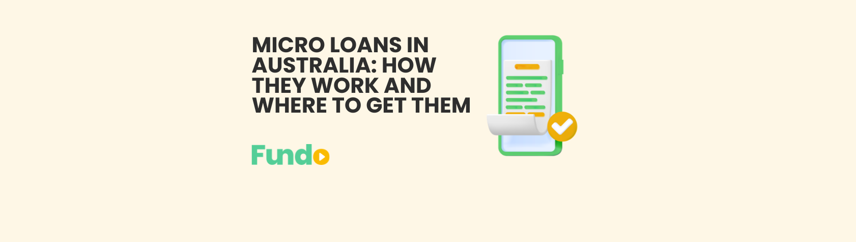 Micro Loans In Australia: How They Work And Where To Get Them
